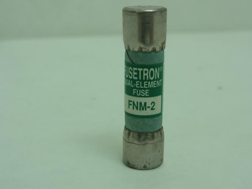 Bussmann FNM-2; Fusetron Time Delay Fuse; 2A; 250VAC
