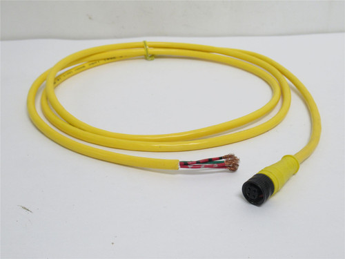 Woodhead 1200720334; Single-Ended Cordset; 4 Pole; 600V. 4 Amp