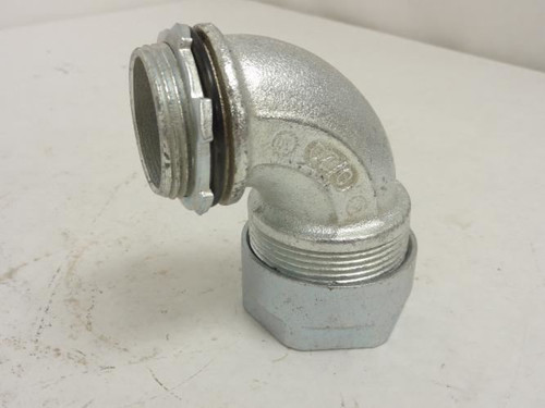 OZ Gedney 4Q-9125; Liquid Tight Conduit Elbow 90Deg; 1-1/4"
