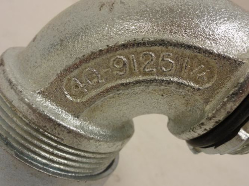 OZ Gedney 4Q-9125; Liquid Tight Conduit Elbow 90Deg; 1-1/4"