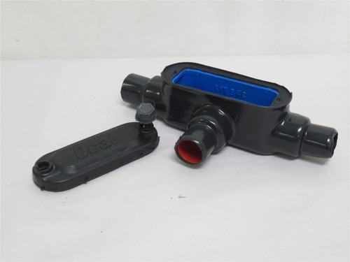 Thomas&Betts TB18; Conduit Body W/Cover 1/2NPT; No Screw