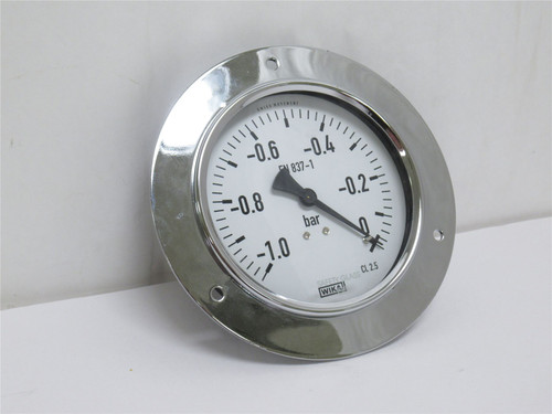 Multivac 80431101002; Vacuum Gauge 886049; 3-1/2" Face