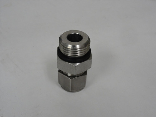 Brennan N6400-08-10-O-SS; Tube Fitting 7/8-14 Thread 1/2" Tube