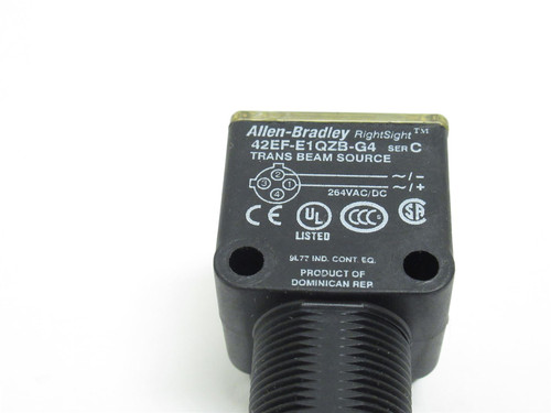 Allen-Bradley 42EF-E1QZB-G4; Photo Sensor; 22-264VAC/DC