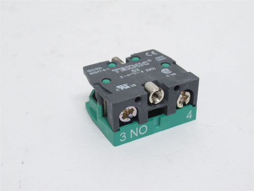 Teknic S3; Aux Contactor; 1-NO; 10A; 600VAC