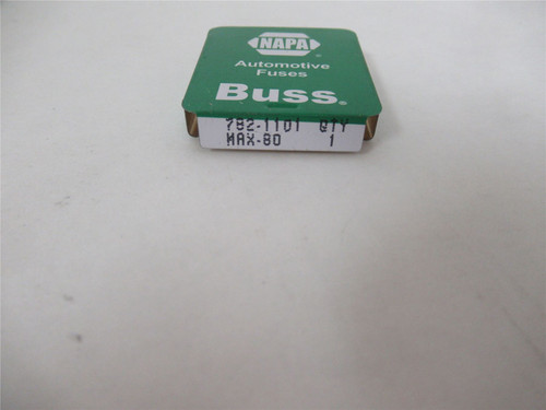 Napa 782-1101; Lot-2 Automotive Blade Fuses 32Vdc 80A