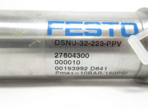 Festo DSNU-32-223-PPV; Air Cylinder; 32mm Bore x 223mm Stroke