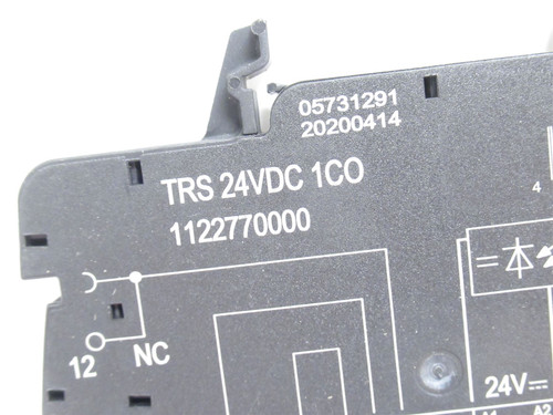 Weidmuller 1122770000; Relay SPDT; 6A; 277VAC; Coil: 24VDC