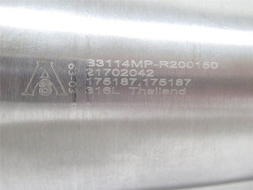 Dixon B3114MP-R200150; Concentric Reducer; 2 x 1-1/2"; SS-316