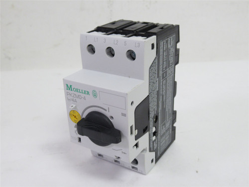 Moeller PKZM0-4; Manual Starter; 2.5...4A; 600VAC