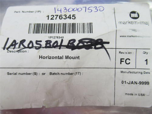 Markem-imaje 1276345; Horizontal Mount