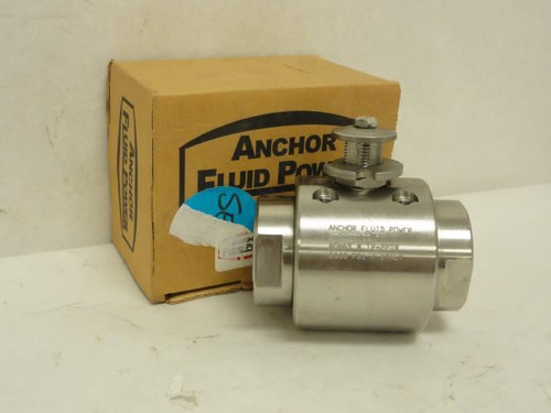 Anchor ABVM0D100; Shut-Off Valve; SS; 3/4 BSPP; 6000psi