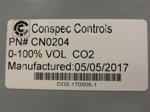 Conspec CN0204; CO2 Detector Transmitter T1039; 0-1.00%