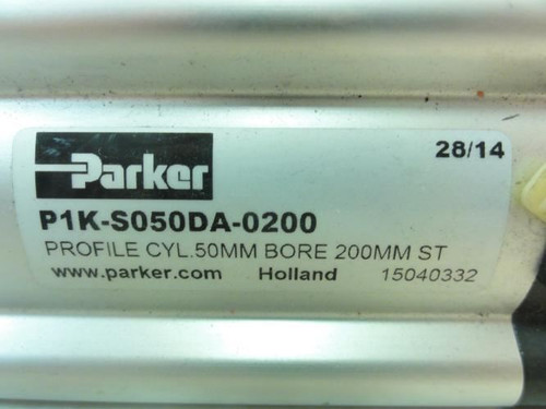 Parker P1K-S050DA-0200; Profile Cylinder; 50mm Bore 200mm Stroke