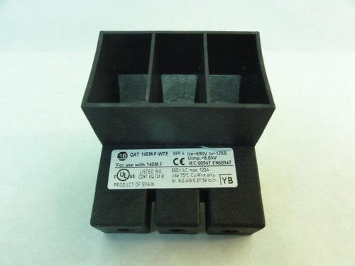 Allen-Bradley 140M-F-WTE; Incoming Terminal Block; 600VAC; 120A