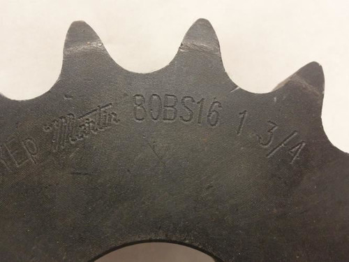 Martin 80BS18-1-3/4; Sprocket # 80; 18Teeth; 1-3/4"ID