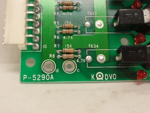 Ishida P-5290A; PCB Circuit Board; Fuse Holder LED Indicator