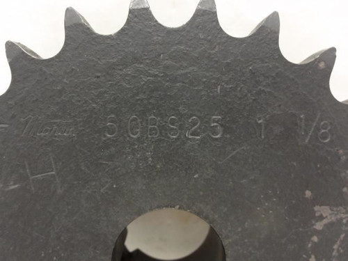 Martin 50BS25 1-1/8; Sprocket # 50; 25Teeth; 1-1/8"ID