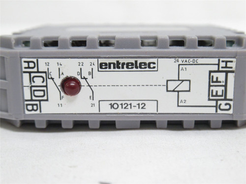 Entrelec 10121-12; Interface Relay Module; 24VAC/DC; DIN Rail