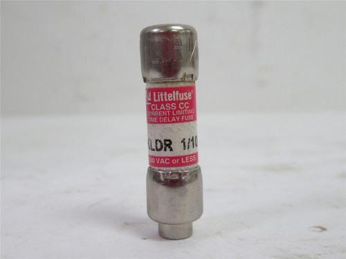 LittelFuse KLDR-1/10; Lot-5 Time Delay Fuse; 1/10 A; 600VAC