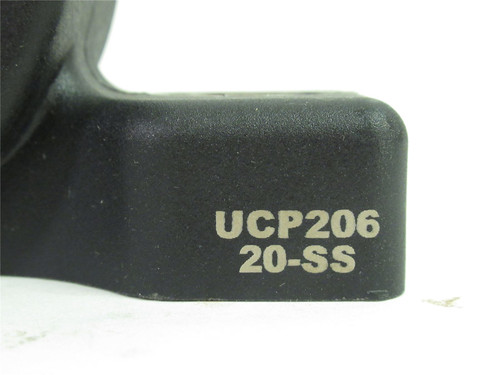 System Plast UCP206-20-SS; Pillow Block Bearing; 1.25"ID