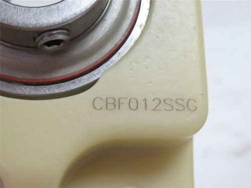 MRC CBF012SSG; Bracket 3-Bolt Flange Bearing;  3/4"ID; SS 34L