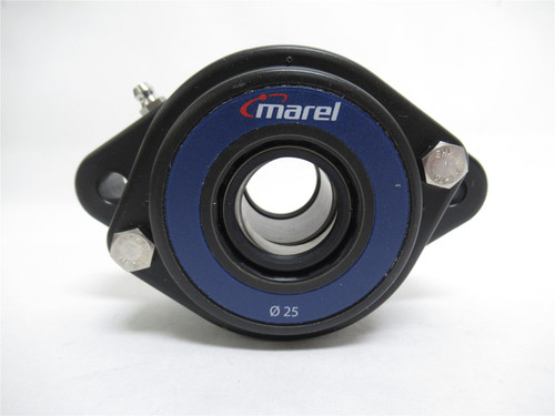 Marel 400006127; Flange Bearing; 25mmID; 2-Bolt