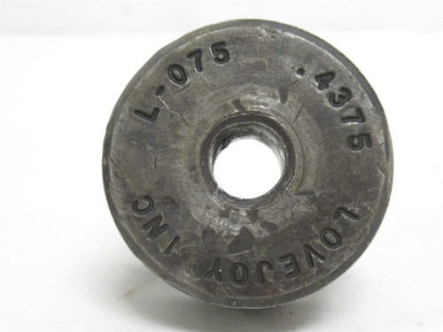 Lovejoy L-075 X 7/16; Jaw Coupler Hub; 7/16"ID x 1-3/4 Hub OD