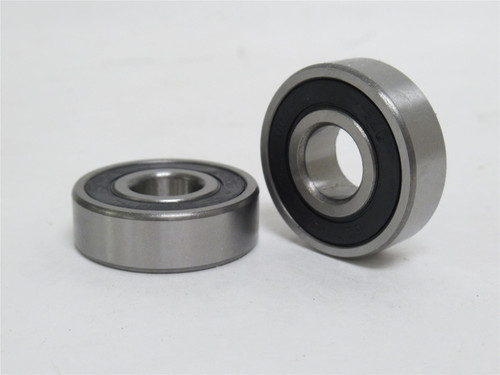 A&L 6201-2RS; Lot-2 Ball Bearing 12mmID x 32mmOD x 10mm Wide