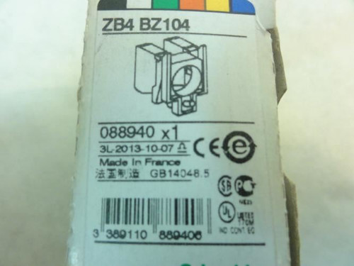 Schneider ZB4BZ104; Contact Block; 2NC