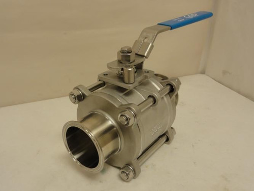 MFG- BV-23-HA300; Sanitary Valve VLV00020 SS; Size: 3"; 1000WOG