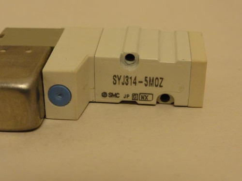 SMC SYJ314-5MOZ; Solenoid Valve; 3-Port; 24VDC; Base Mount