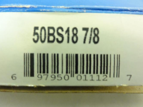 Martin 50BS18-7/8; Sprocket # 50; 18T; 7/8"ID