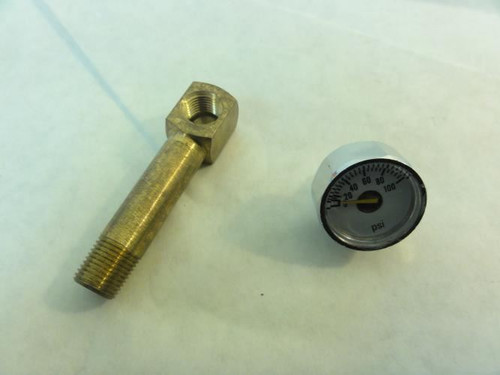 MAC N-92006-02; Pressure Gauge Kit; 0-100PSI; 1/8" NPT
