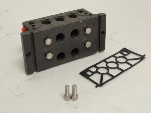Parker P2V-B5M12PB ; Pneumatic Valve Manifold; 2-Station