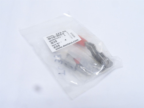 Destaco 323-SS; Pull Action Latch Clamp; SS; 360LB