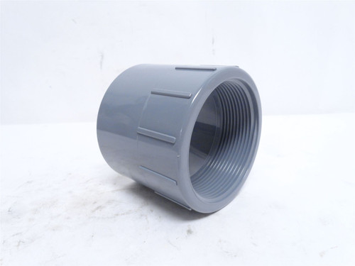Spears 835-030C; PVC Adaptor Coupling; 3NPT x 3NPS; Sch: 80