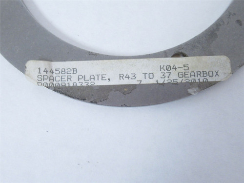 JBT FoodTech 144582B; Gearbox Spacer 6.25"OD R43 to 37