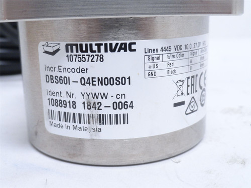 Multivac DBS601-Q4EN00S01; Incremental Encoder; 10-27VDC