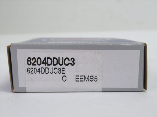 NSK 6204DDUC3; Deep Groove Ball Bearing;20mmID; 47mmOD; 14mmW