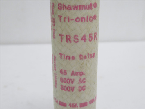 Gould TRS45R; Time Delay Fuse; 45A; 600VAC/300VDC