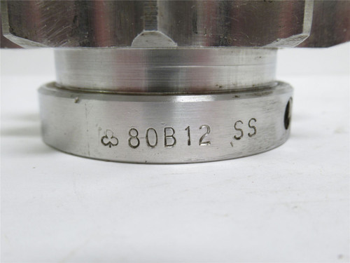 Tri-Clover 80B12SS 1-1/2; Sprocket #80; 12 Teeth; SS; 1-1/2"ID