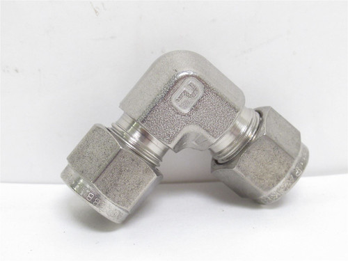 Parker 6-6 EBZ-SS; Union Elbow; 90Deg; SS-316; 3/8" Tube