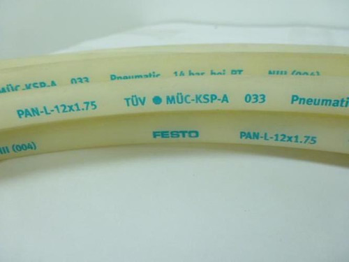 Festo PAN-L-12x1.75; Tubing; 36 ft Long 12mm OD 1.75 ID