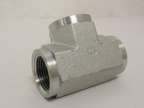 Brennan 5605-16-16-16; Hydraulic Tee Fitting; 1 x 1 x 1 FNPT