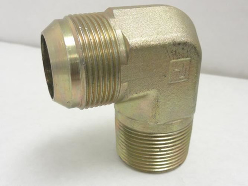 Parker 20 CTX; Hydraulic 90Deg Elbow; 1-1/4" NPT to 1-1/4" JIC