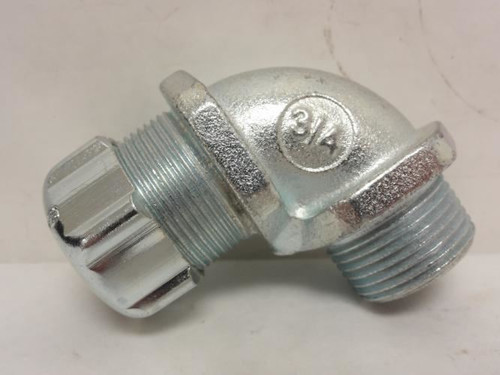 Thomas Betts 135935; Cord Connector Elbow; 90Deg; 3/4 NPT