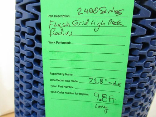 Intralox 2400-23.8-9.8; Conveyor Belt; 9.8' Long; 23.8" Wide