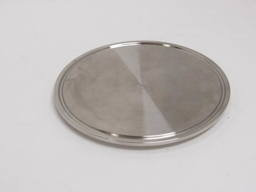 CSE 11P795; Solid End Cap; SS-304; Size: 4" Clamp