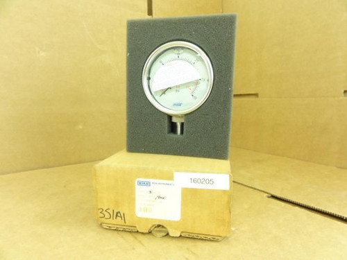 Wika 233.54 2.5"; Pressure Gauge; 1/4"NPT; 0-30PSI; 2.5"Face
